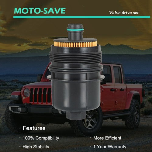 DURAFORCE Engine Oil Filter For Jeep Gladiator Wrangler 3.0L Ram 1500 2020-2021 68507598AA
