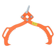 DURAFORCE For Logging Tongs Log Skidding Tongs 18 Inch 2 Claw Log Lifting Tongs Grapple
