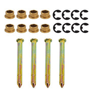 DURAFORCE Car Heavy Duty Door Hinge Pins Pin Bushing Kit For Ford F-150 F-250 F-350 Bronco