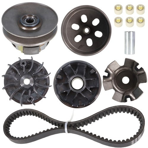 DURAFORCE For 150cc GY6 Scooter ATV UTV (Belt: 842-20-30) Transmission Rebuild Clutch Kit