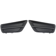DURAFORCE For Honda Accord Sedan 13-15 Pair Bumper Plastic Black Housing Fog Light Covers