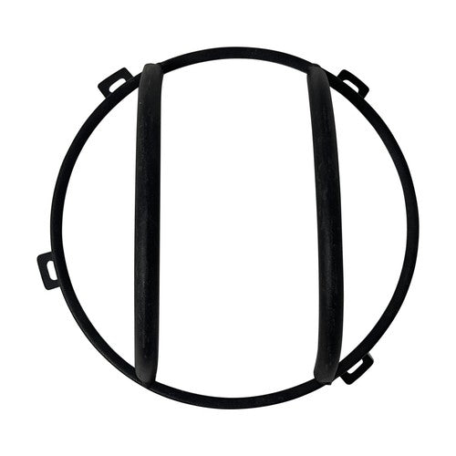 Fit 2007-2018 Jeep Wrangler JK Black Headlight Headlamp Guard Round Cover Kit