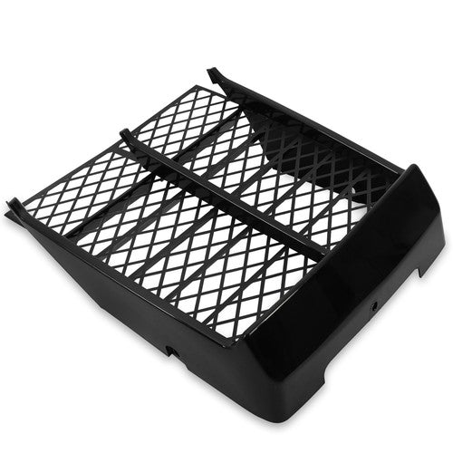 DURAFORCE Black Radiator Cover & Front Panel Grill For 1987-2006 Yamaha Banshee YFZ350