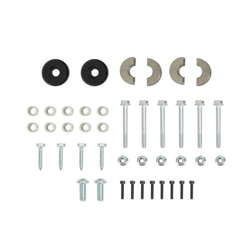 Powder Coated Heavy Duty Steel Nerf Bars For Kawasaki Mule Pro FXT 2015 Black