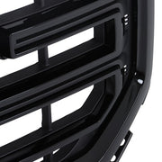 DURAFORCE New Gloss Black Plastic Front Bumper Grille For GMC Sierra 1500 2016 2017 2018