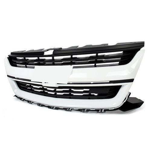 DURAFORCE For Chevrolet Colorado 2015-2020 Front Bumper Grille Upper Grill Summit White