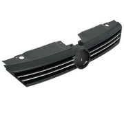 DURAFORCE Front Bumper Gray Grille W/Chrome Trim for 2011-2014 for VW for Volkswagen Jetta