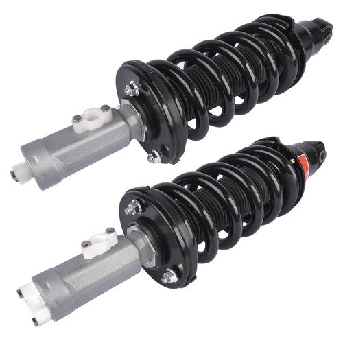 DURAFORCE 2Pcs Front Hydraulic Shock Strut Coil Spring Assys for Infiniti QX56 QX80 11-21