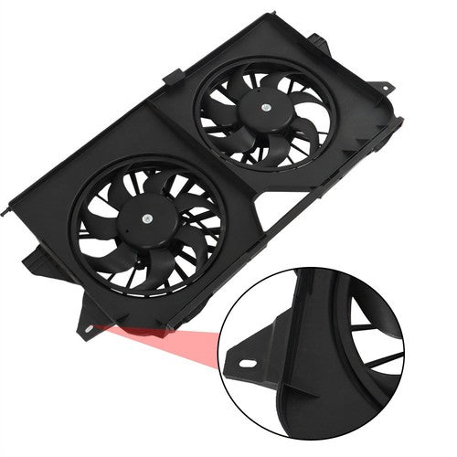DURAFORCE Fit For Dodge Caravan 2005 2006-2007 4677695AA Radiator Cooling Dual Fan 620042