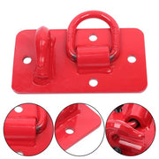 DURAFORCE G70 Forged Steel Plate 3/8" Grab Hook with Backplate and D-Ring 15000 lbs 1Pair