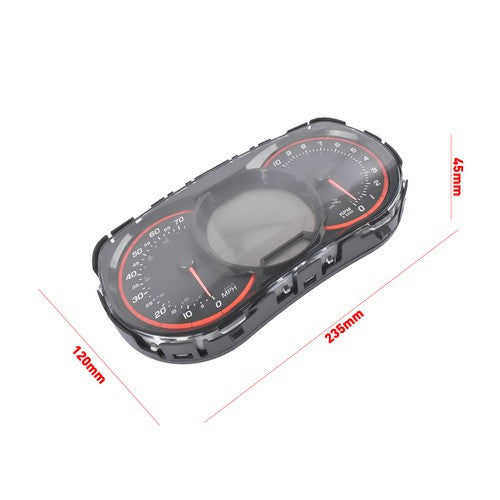 DURAFORCE LCD Gauge Cluster 278002548 278002550 Fits Sea-Doo GTI LTD GTX WAKE 155 Black