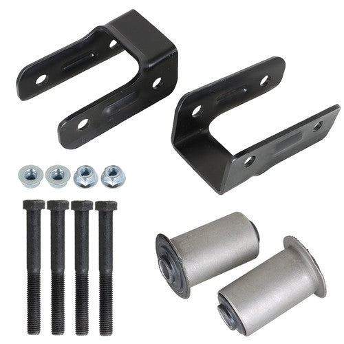 DURAFORCE Rear Leaf Spring Shackle Kit LH & RH For Chevy S10 For Blazer/GMC Sonoma 94-05