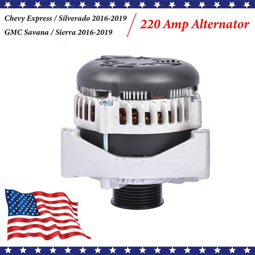 DURAFORCE Alternator for Chevrolet Express 2500 Express 3500 2016-2020 GMC Sierra 2500 HD