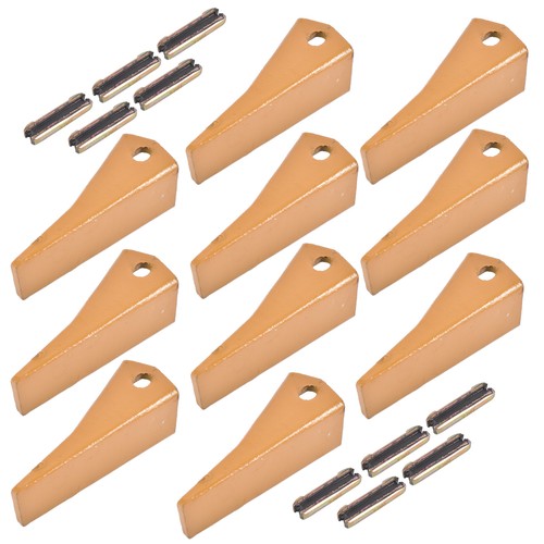 DURAFORCE 23 230 Series 230S Bucket Teeth with 23TF/23FP Flex Pins for Excavator 10 Piece