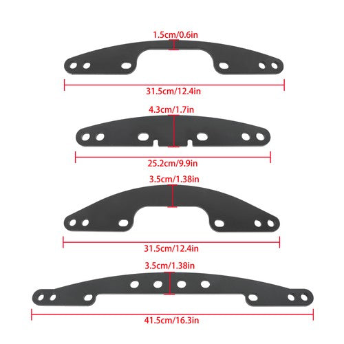 DURAFORCE Black Front Widening Kit Fit For Honda TRX250X 2009 2010 2011 2012 2013