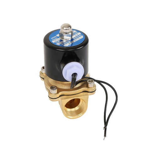 DURAFORCE 3/4” 12V Air Water N/C Gas Oil Normally Closed Electric Solenoid Valve DC DN20
