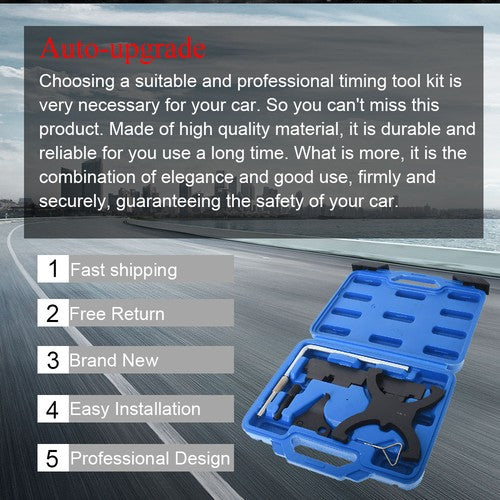 DURAFORCE Engine Timing Tool Kit for Ford 1.6 TI-VCT Duratec EcoBoost Fiesta Kuga Mondeo