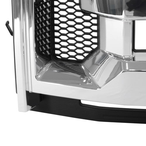 DURAFORCE FL3Z8200DA Front Bumper Grille Assembly Chrome for Ford F-150 2015-2017
