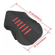 DURAFORCE For Suzuki Quadsport Z400 LTZ400 2003-2009 2008 Red Gripper Seat Cover Anti-Slip