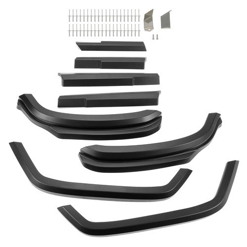 8Pcs Fender Flares Overfender With Hardware For Hummer H1 Humvee HMMWV