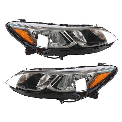 DURAFORCE Headlight Replacement Fit For Chevrolet Cruze 2016-2019 Sedan LH+RH Side Halogen