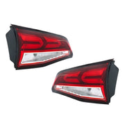 DURAFORCE Tail Light Assembly Right+Left Side Halogen For Chevrolet Equinox 2022 2023 2024