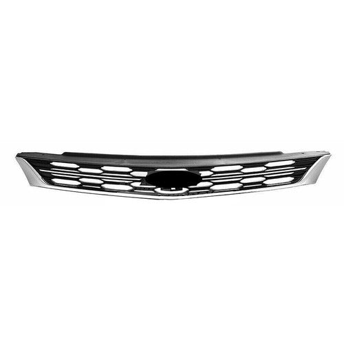 DURAFORCE Front Upper Middle Lower Grille For Chevrolet Cruze 2016 2017 2018 Chrome New