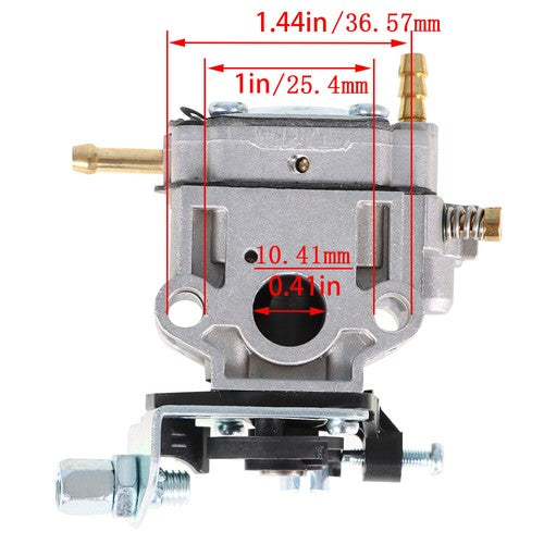 DURAFORCE Carburetor Kit RLT26CDSN For Ryobi Homelite Trimmers Whipper Snipper HlT25CNB
