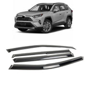 DURAFORCE Plastic For Toyota Rav4 RAV 4 2019 2020 2021 2022 Window Sun Visors Rain Guard