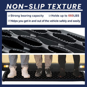 DURAFORCE 415254 Grip Step 7"x54" Black Rear Step for Ram for Ford for Sprinter