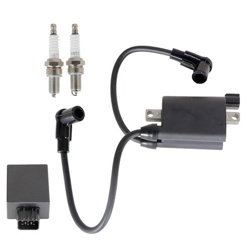 DURAFORCE Golf Cart W/ MCI Engine Ignition Coil igniter CDI Spark Plug For EZ-GO TXT 04-08