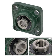 DURAFORCE 4pcs UCF202-10 Pillow Block Bearing 5/8" Bore 4-Bolt Self-Aligning Solid Base