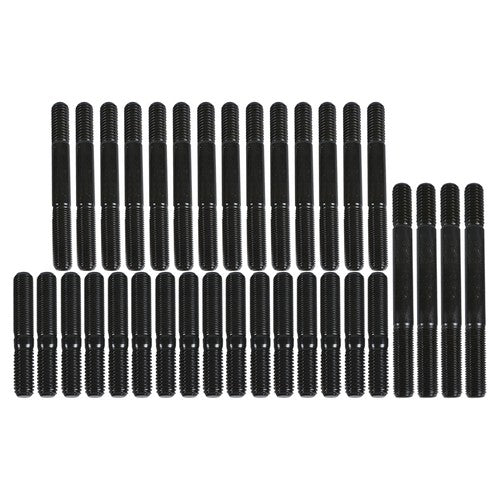 DURAFORCE Fit For Chevrolet SBC 265 267 283 302 350 Small Block Black Cylinder Head Studs