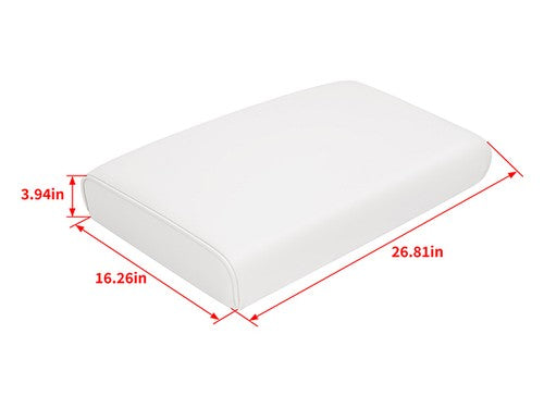 DURAFORCE Seat Bottom Cushion For #8WD159-R-S 8WD159 Series 50 Quart Swingback Cooler Seat