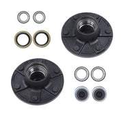 DURAFORCE 6 on 5.5' Trailer Hub Kit For 3500 lbs. #84 Spindle With Trailer Bearing