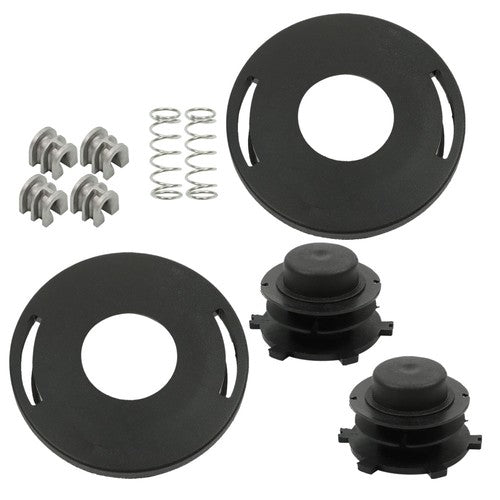 DURAFORCE Trimmer Head 6 Spool & Cap 40027138300 For FS48 FS50 FR108 FS44 FS44J FS44R US