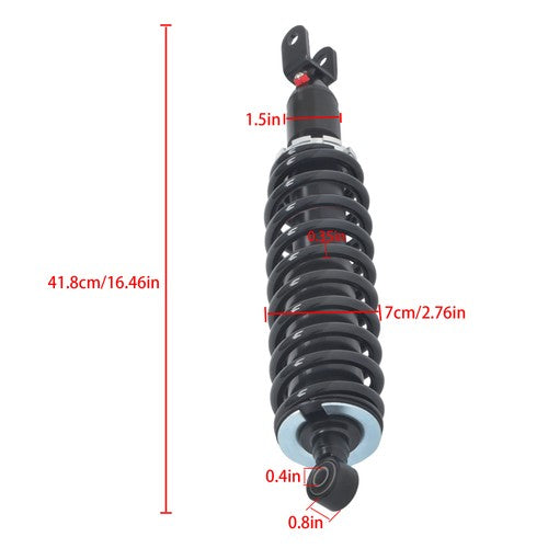 DURAFORCE Front Gas Shocks Absorber 2003-2014 For Honda Rincon 650 680 51400-HN8-003 ATV