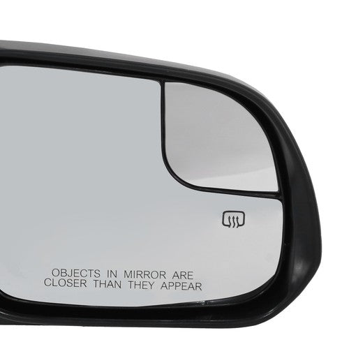 DURAFORCE Black Smooth Power Heated Mirror for Toyota Sienna 2015-2020 Passenger RH Side