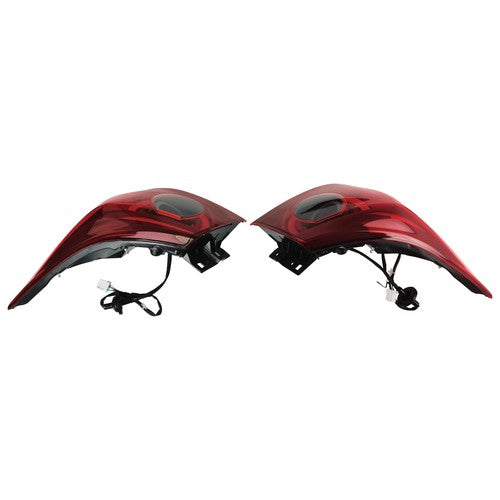 DURAFORCE LED Tail Lights Lamp 4PCS for 2014-2017 for Infiniti Q50 Red Skyline V37 400R