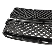DURAFORCE Front Upper & Lower Hood Grille Black 2pcs For 2005-2010 Scion TC 53101-21110