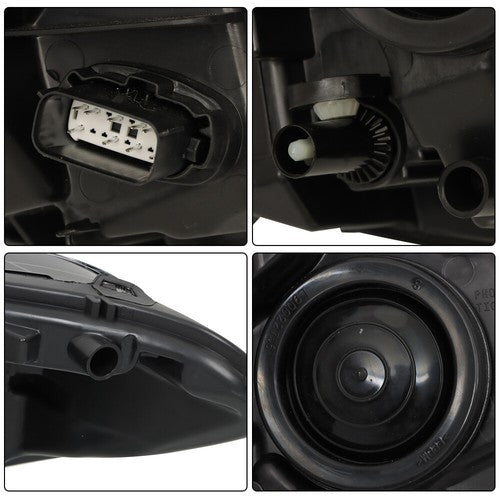 DURAFORCE Left&Right Side Headlamps Headlight For Ford Fusion 2013-2016 DS7Z13008A