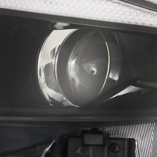 DURAFORCE Black Halogen LH/Driver w/LED Headlight Projector For Hyundai Elantra 2021-2022