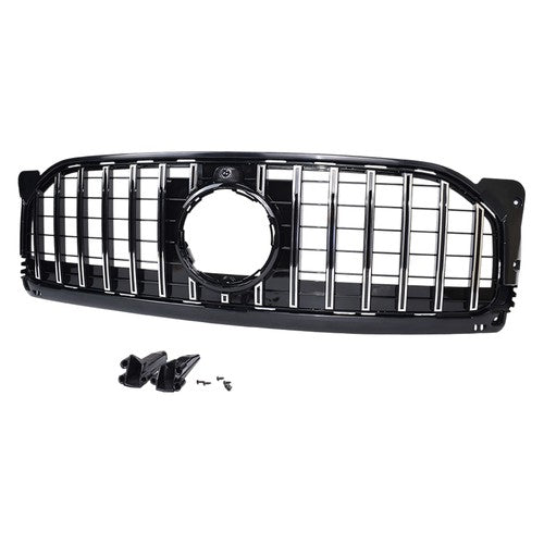 DURAFORCE For Mercedes X247 W247 GLB GLB250 2020-2023 Chrome GT Style Grill Front Grille