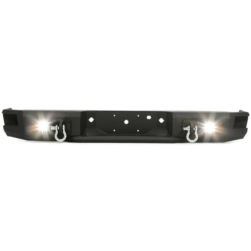 For 2009 2014 Ford F150 Truck Complete Rear Steel Bumper One Piece Textured