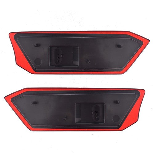 DURAFORCE Nice Red LED Tail lights For Polaris RZR 1000 Tubro Pair XP 900 900s Platics USA