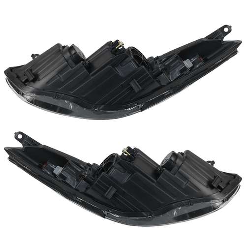 DURAFORCE For 2014 2015 2016 Hyundai Elantra Headlights Assembly Left Right Pair w/ Bulbs