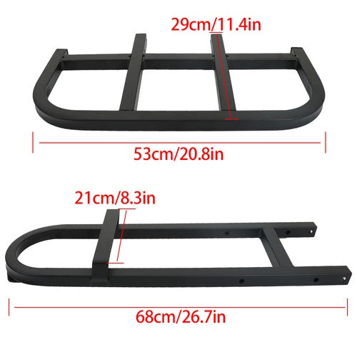 DURAFORCE Rear Seat Bag Holder Universal Attachment Set Golf Cart For Club Car EZGo Yamaha