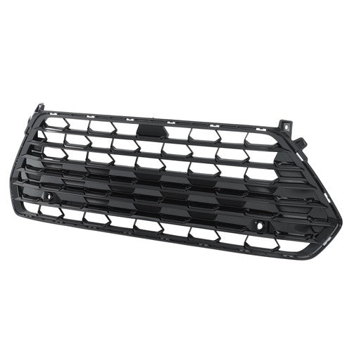 DURAFORCE Mesh Front Grille Gloss Black For Grand Highlander 2024 2025 Without Camera Hole