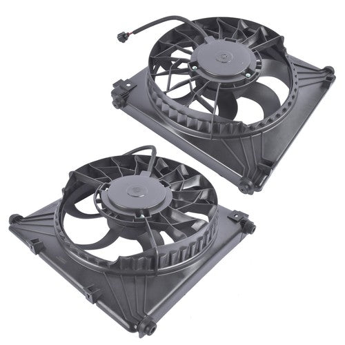 DURAFORCE Right Left Radiator Cooling Fan & Shroud Assembly for Tesla S Sedan 4-Door 12-20