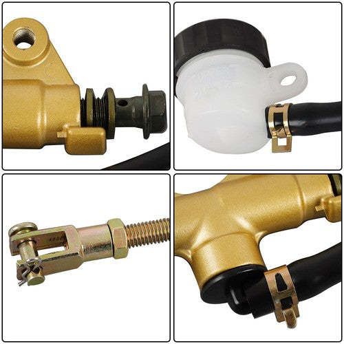 DURAFORCE For Yamaha Blaster 200 YFS200 Rear Brake Master Cylinder Caliper & Hose Assy ATV